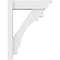 Ekena Millwork Merced Architectural Grade PVC Outlooker with Traditional Ends, 7"W X 18"D X 24"H OUTP07X18X24MRC01 - alternate 3
